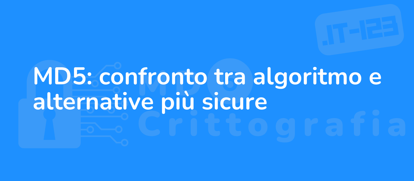 comparison of md5 algorithm and secure alternatives represented by a dynamic image highlighting security measures